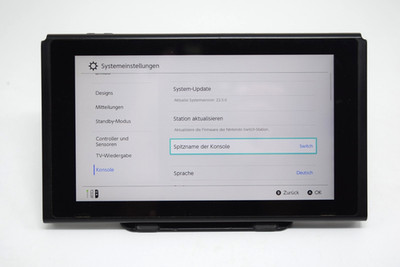 Nintendo Switch Konsole V1 / HAC-001  / Ersatzgerät /Switch Tablet ohne Zubehör