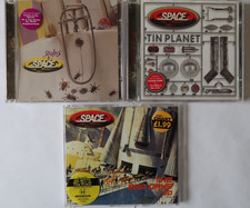 3x SPACE CDs - Spiders - Tin Planet - The Bad Days EP - Ex