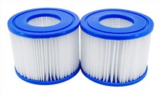 2 PACK REPLACEMENT SPA HOT TUB FILTER FITS BESTWAY COLEMAN SALUSPA TYPE VI