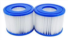 2 PACK REPLACEMENT SPA HOT TUB FILTER FITS BESTWAY COLEMAN SALUSPA TYPE VI
