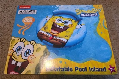 Nickelodeon SpongeBob SquarePants Inflatable Pool Island 3+ Years Old NEW!