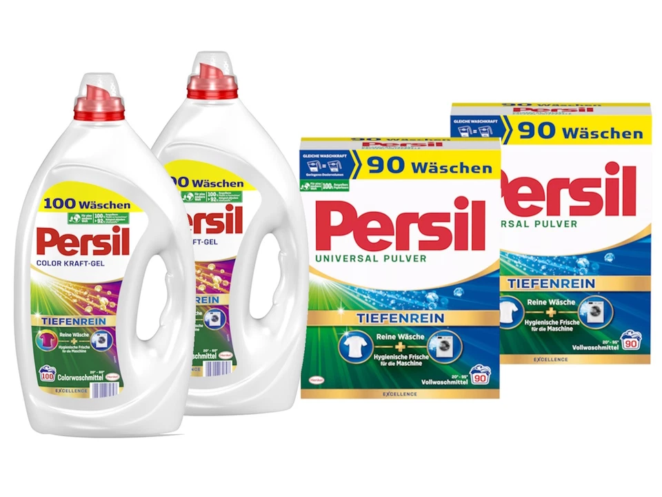 PERSIL Pulver 3 WL (270WL) 1x Color & 2x Universal Set 3 4kg