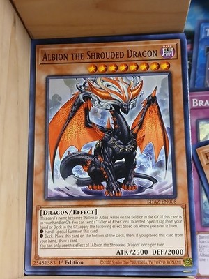 Albion the Shrouded Dragon SDAZ-EN005 Structure Deck: Albaz Strike 1st Edition