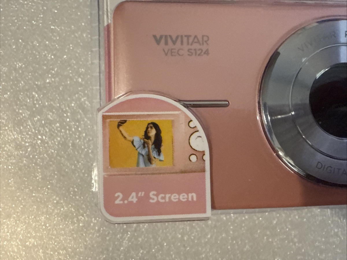 Vivitar Popsnap Digital Camera Pink 16x Zoom 1080p Micro SD NEW | eBay