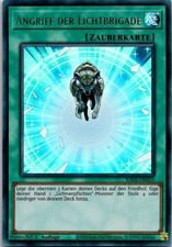 TCG Yu-Gi-Oh Karte Angriff der Lichtbrigade Ra02-De055 Ultra Rare