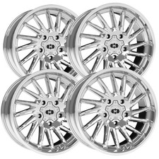 Set Of 4 Vision 306 Rapier 20x9 5x5.5 12mm Chrome Wheels Rims 20 Inch