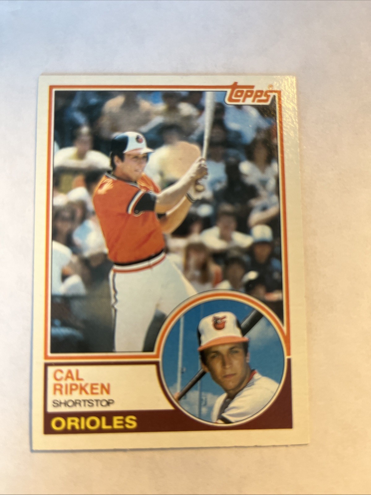 1983 Topps Cal Ripken Jr #163 Near Mint Or Better