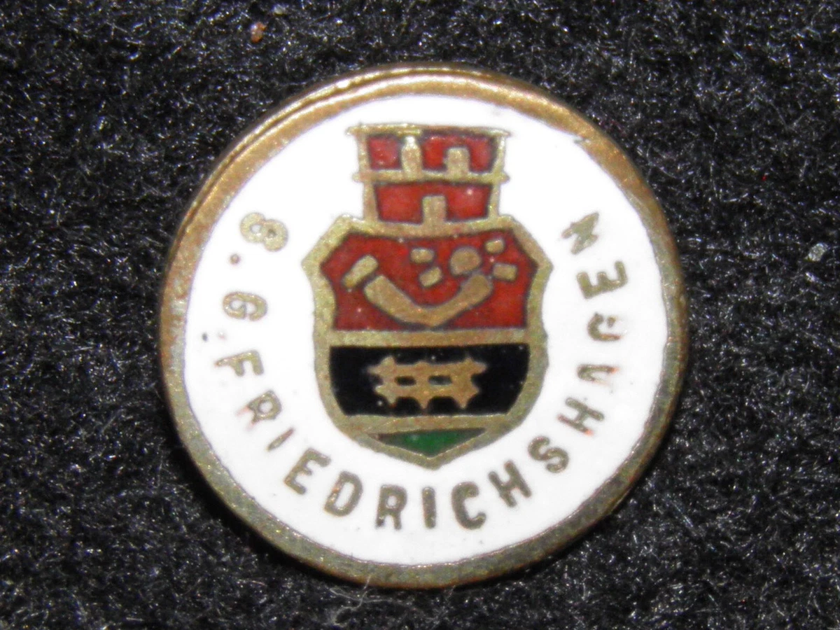 Fussball Brosche / Anstecknadel - BSG Stahlbau Geschwenda - DDR - Thü