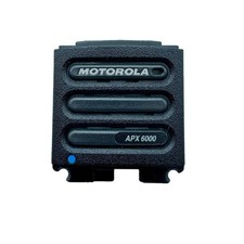 NEW Motorola OEM APX6000 Radio Speaker Grille Back Housing Case Cover BLK Part