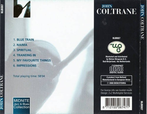 John Coltrane - Sax Impressions (CD) - Picture 2 of 4