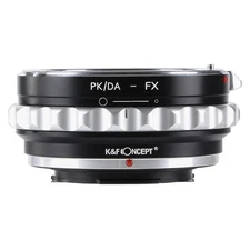 K&F Concept Pentax K/M/A/FA/DA Lenses to Fuji X Lens Mount Adapter PK/DA to FX