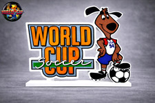 World Cup Soccer 94 Pinball Topper Bally Flipper 3D Druck Logo Striker USA 94