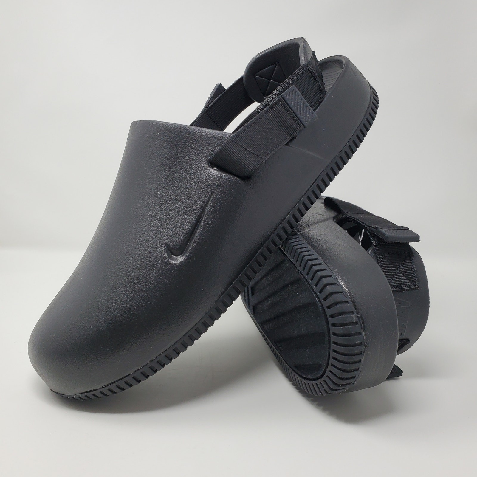 Nike Men's Calm Mules Sport Sandals in Black Size 13 FD5130-001