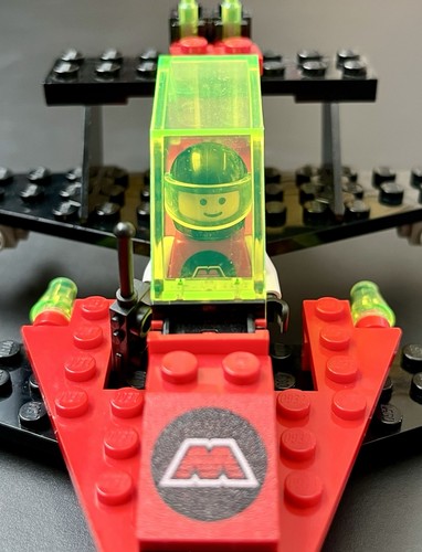 LEGO Space: Rilevatore di vettori vintage (6877) tutti pezzi originali! 100% con minifig - Foto 17 di 19