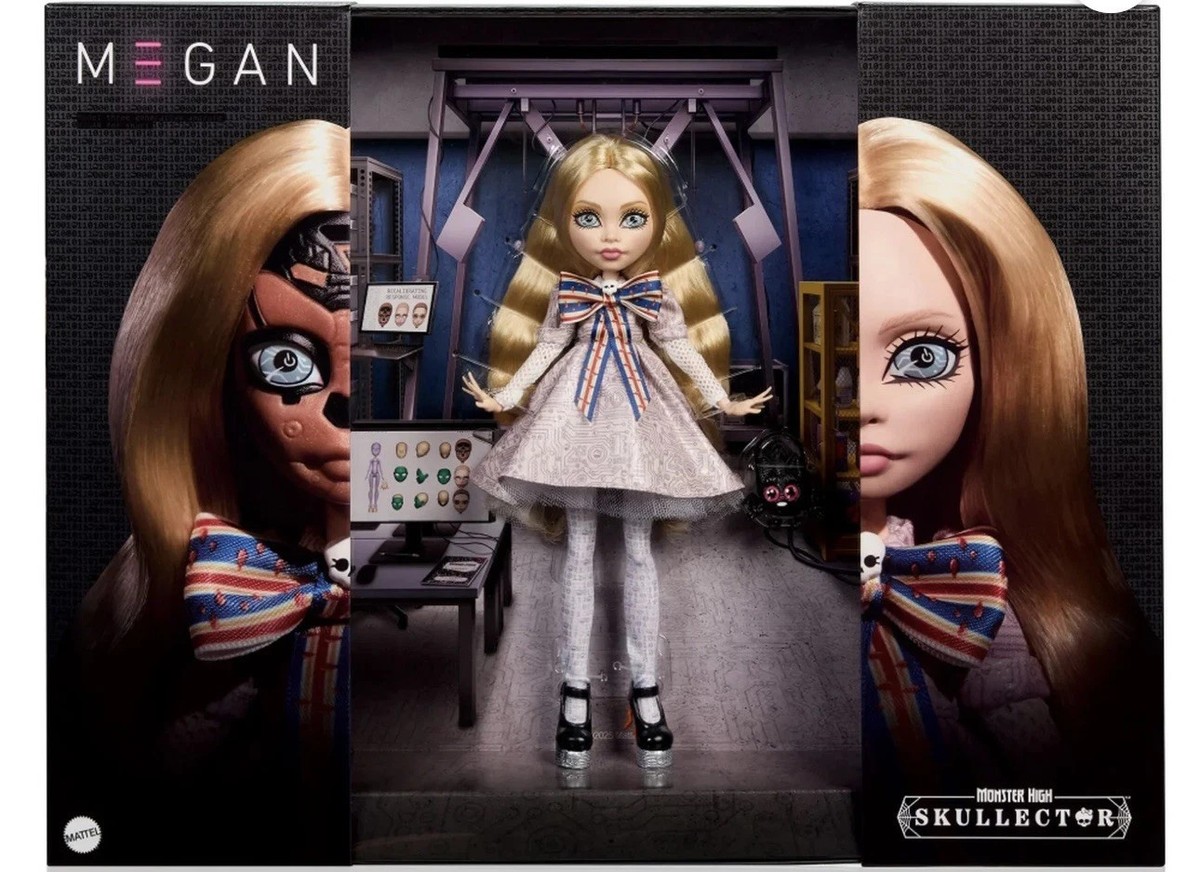 NIB Mattel Creations Monster High SKULLECTOR M3GAN Megan Doll. | eBay