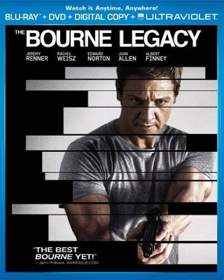 The Bourne Legacy (Two-Disc Combo Pack: Blu-ray + DVD + Digital Copy + Ul - GOOD