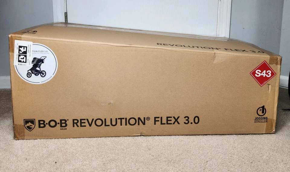 Bob Revolution Flex 3.0 Stroller in Graphite Black! - NEW - Image 4 of 4