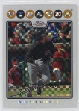 2008 Topps Chrome X-Fractor Adam LaRoche #184 kf4