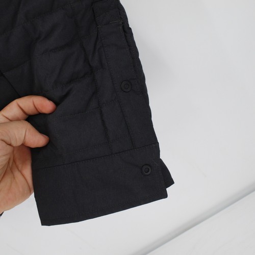 The North Face ThermoBall Shirt Jacket Mens 3XL Snap Quilted Shacket gray puffer - Picture 3 of 13