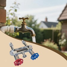 4" Frostproof Outdoor Faucet Garden Spigot Freezeless Easy to Install 1/2 inch