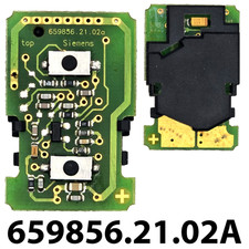 GENUINE USED VAUXHALL / OPEL 2 BUTTON REMOTE KEY FOB CIRCUIT BOARD 659856.21.02