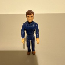 Vintage Fisher-Price Construx MAN Road Rig 6140 3" Figure 1985