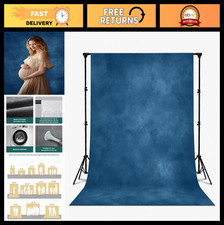 5x7ft Blue Abstract Photography Backdrop - Headshot Portrait Background Fabric P