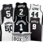 Autographed/Signed San Antonio Basketball Jersey Mystery Box PSA JSA BAS COA