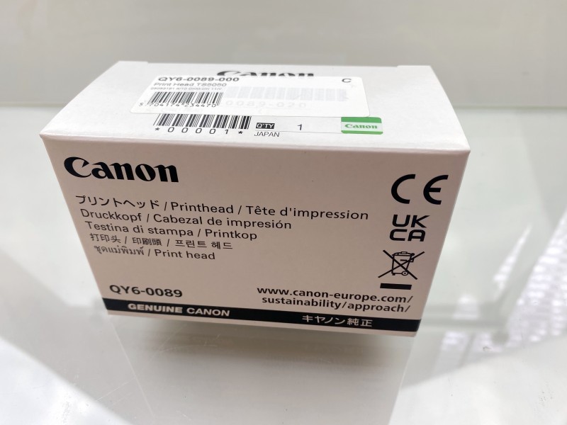 Original Canon Druckkopf QY6-0089 PIXMA TS5080 TS6050 TS6051 TS6052 TS6080 NEU