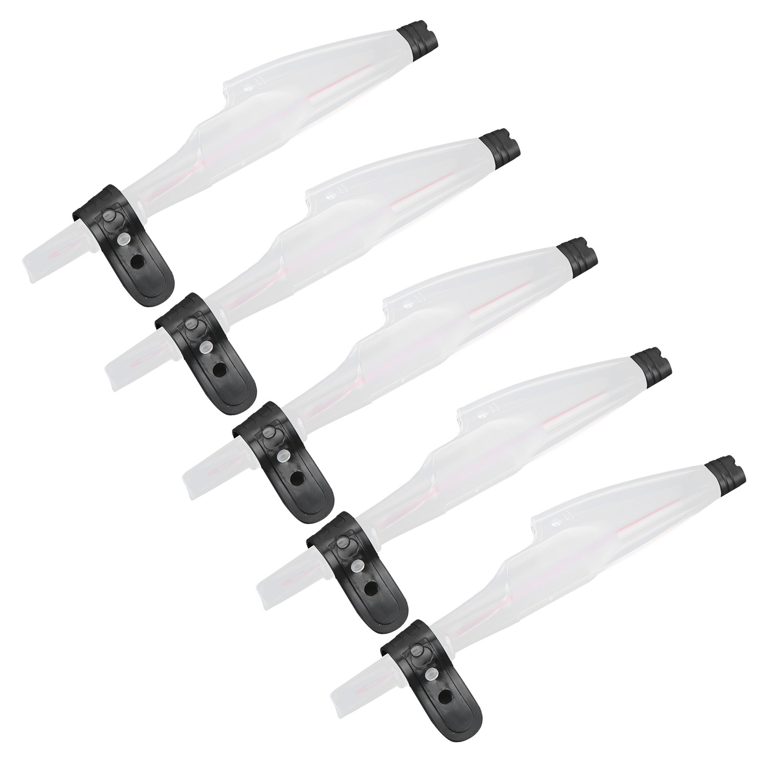 4 5X Plastic Telescopic Fishing Rod Tip Cap Cover Fishing Pole Top Protect BJ