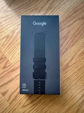Google Crafted Leather Band for Pixel Watch Obsidian Large- 45mm READY TO SHIP
