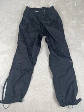 Marmot Pants Womens XL Black Waterproof Rain Outdoor Full Zip Hiking 10951-MPT