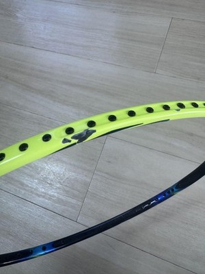 Yonex Astrox 77 Badminton Racket 3UG5 Yellow Used - Minor