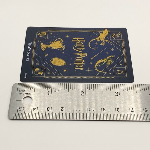 Harry Potter Tully's Coffee Playing Cards Spades Ace Japan Limited F/S - Picture 12 of 12