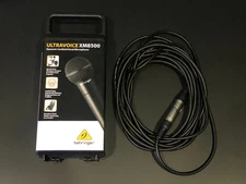 Behringer ULTRAVOICE XM8500 Dynamic Vocal Microphone Cardioid & 25ft XLR cable