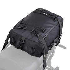 Motorcycle Bag, 20L Black, Multifunctional Rear Rack Trunk Seat Bag, Motorbik...