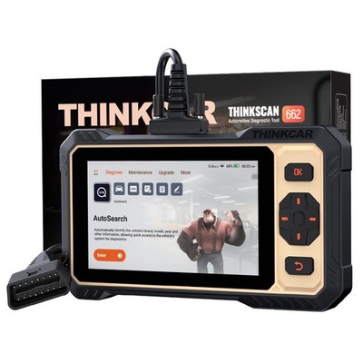  ThinkScan 662 OBD2 Diagnostic Auto Scanner Bidirectional 4 System 12 Service