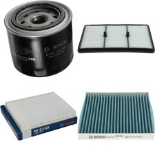 BOSCH Inspektionspaket Filterset für Hyundai Ioniq 1.6 GDi Hybrid