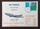 1974 Air France First A300B Flight Flown Cover London to Paris