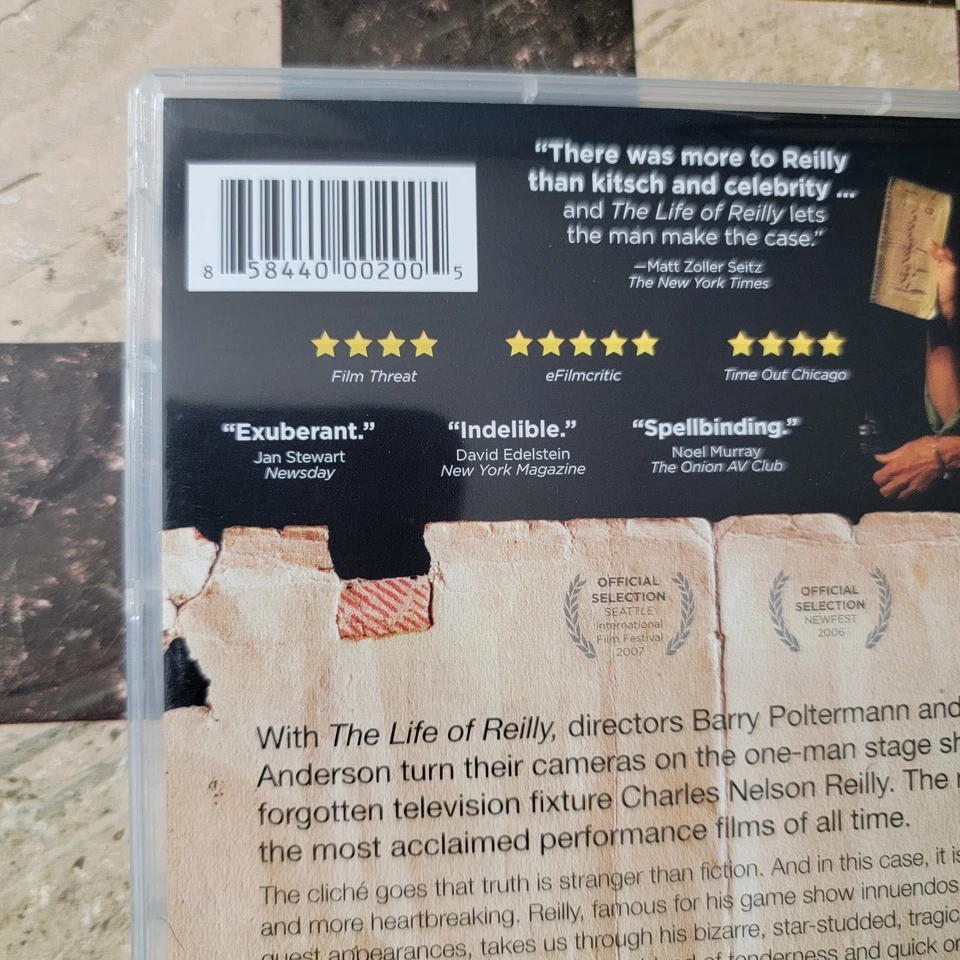The Life of Reilly (DVD x 2) RARE/OOP Charles Nelson Reilly Documentary - Image 3 of 4