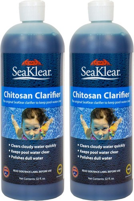 #ad SeaKlear Chitosan Clarifier 32oz. pack of 2 $43.99