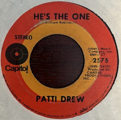 PATTI DREW - He's the one / Which one should I choose - CAPITOL - Northern Soul