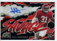 2023 Leaf Metal Will Anderson Jr. Savage RC Auto /10