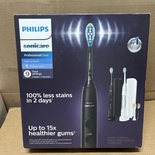 Philips Sonicare Professional Clean Rechargeable Electric Toothbrush, 2-pack