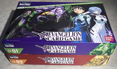 Evangelion Chrono Clash Trading Card Game Anime Bandai Ev-01 Ev-02