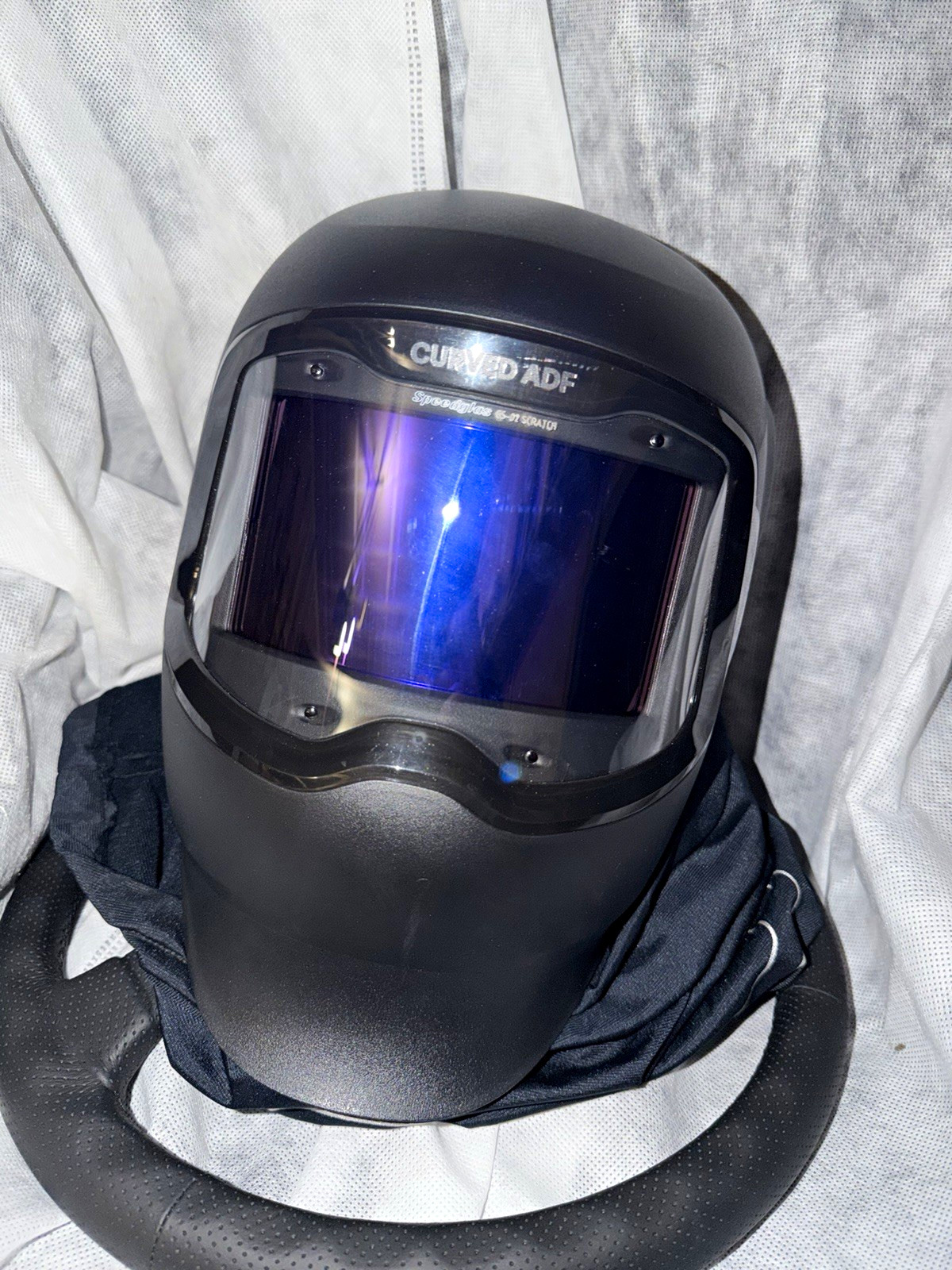 Speedglas G5-02 Auto-Darkening Welding Helmet Curved ADF 4 Sensors Black