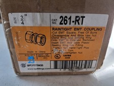 Bridgeport Raintight Compression Coupling EMT Steel 3/4" QTY 23 