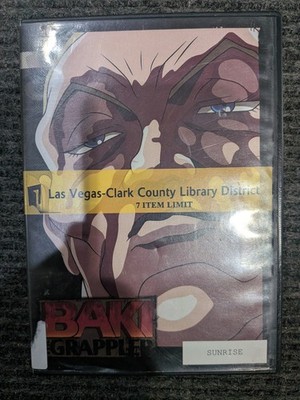 Baki the Grappler RARE Season 2 DVD Box Set 7-12