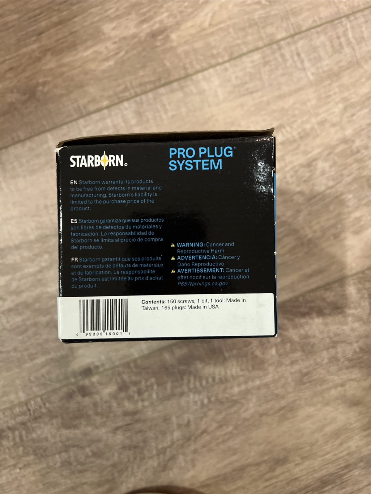 Starborn Pro Plug System Deck Pugs, PVC & Composite, Mesquite  150 Pieces 2 3/4”