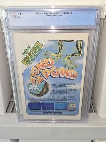 Marvel Super Heroes Secret Wars #8 Edición Quiosco CGC Universal Grado 9.8 - Imagen 7 de 7
